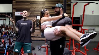 I STOLE LENA THE PLUG FROM ADAM 22 (NO JUMPER)