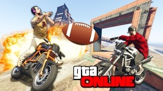 САМЫЙ УБОЙНЫЙ АМЕРИКАНСКИЙ ФУТБОЛ В GTA 5 ONLINE! СМЕРТЕЛЬНАЯ БИТВА ЗА МЯЧ!