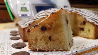 Torta soffice alla ricotta e gocce di cioccolato bimby TM6 TM5 TM31