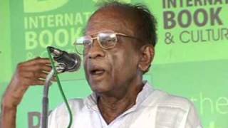 SUKUMAR AZHIKODE AT DC BOOKS INTERNATIONAL BOOKS FAIR