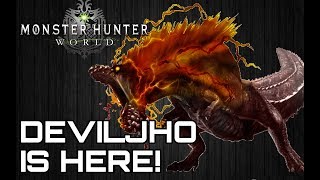 MONSTER HUNTER WORLD! Deviljho is here! Spring Update!