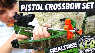 Pistol Crossbow Set by Realtree with Robert-Andre!