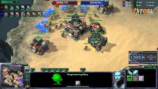 Azubu Top (T) vs Rex (Z) - StarCraft 2 - TESL - Season Two Round Robin -  G2