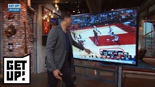 Jalen Rose breaks down film of LeBron James and Cavaliers in Game 1 vs. Raptors | Get Up! | ESPN