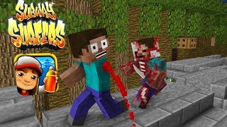 Monster School: Subway Surfers Zombie Apocalypse - Minecraft Animation