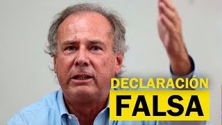 FALSO: Declaraciones de Alfredo Barnechea sobre elecciones primarias