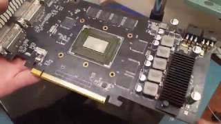 Скальпирование видеочипа на примере видеокарты Asus Nvidia GTX 560