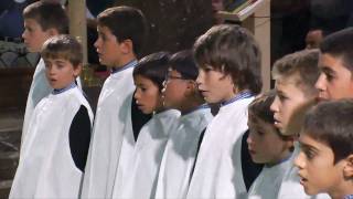 New choristers in the Escolania de Montserrat