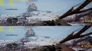 Far Cry Primal Stock vs OC FX 8320 GTX 980ti Performance Comparison