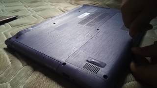 Disassembling Acer E14 E5-475g - Upgrade Option RAM HDD SSD