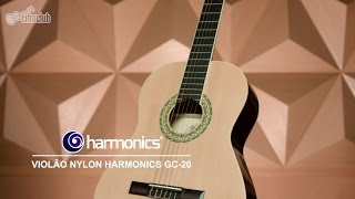 CONHEÇA O VIOLÃO CLÁSSICO GC-20 DA HARMONICS