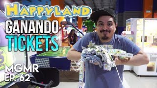 Jugando Arcade en HappyLand - MiniGames en el Mundo Real EP. 62