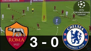 How Roma Destroyed Chelsea | AS Roma-Chelsea Analysis