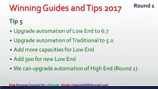 Capsim Capstone 2019 2020 - Win All rounds Guides and Tips - Round 1