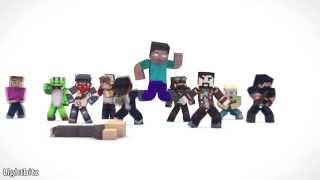♪EVERYBODY DO THE FLOP [Minecraft YouTuber Version Remix♪]