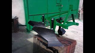 Самодельный плуг для мини трактора