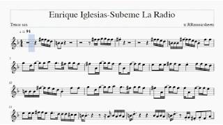 Enrique Iglesias Subeme La Radio Tenor sax