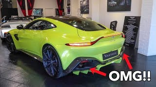 2018 Aston Martin Vantage CAUGHT REVVING For The FIRST Time!!