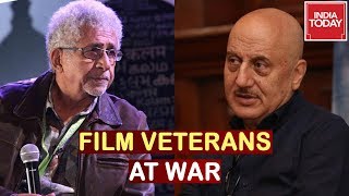 War Of Words Between Naseeruddin Shah And Anupam Kher Gone Personal?| 5ive Live