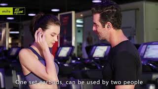 mifo O5 True wireless earphones/long playtime 5-7 hours/ waterproof better for your sports