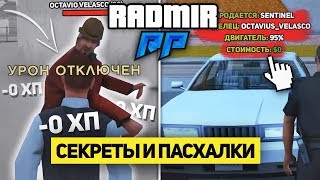 ✅ ТОП 10 СКРЫТЫХ ФИШЕК RADMIR GTA SAMP - 2019 ГОДА