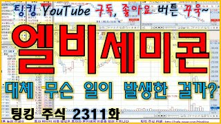 [정규방송] 엘비세미콘 (대체 무슨 일이 발생한 걸까요?) - 주식 팅킹 (2311화)