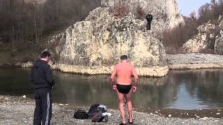 Novogodišnje plivanje, Baranica 1. januar 2014.