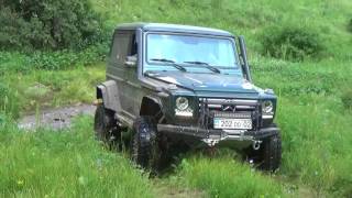 OFF ROAD Kazakhstan - горы, Mercedes G-Class, Land Rover Defender, УАЗ