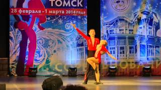 Всероссийские соревнования по акробатическому рок-н-роллу "А класс-микст" юноши и девушки 01.03.14