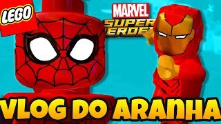 LEGO Marvel Super Heroes 2 - VLOG DO ARANHA COM HOMEM DE FERRO E TOUPEIRAS GIGANTES