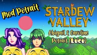 Stardew Valley Mod - Portrait Abigail & Caroline Naked (MOD) | Stardew Valley Android