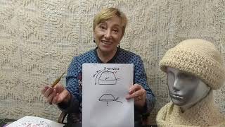 Мастер-класс по вязанию крючком от О. С. Литвиной. Шапочка "Среди снегов". Как связать крючком?