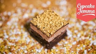 How to Make a Ferrero Rocher Brownie! | Cupcake Jemma