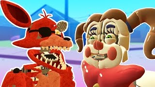 WITHERED FOXY vs BABY! (Gmod FNAF Sandbox Funny Moments) Garry's Mod