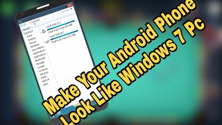 Windows 7 Xp On Android Smartphone - Windows 7 Launcher For Android Phone