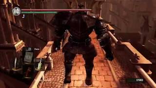 Dark Souls 1 Playing as Boss Iron Golem - Test Run Anor Londo - Age of Fire Mod