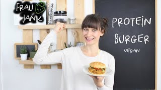 Protein Burger vegan ? | einfach & schnell ohne Küchenmaschine