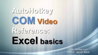Basic Excel Code Example Autohotkey