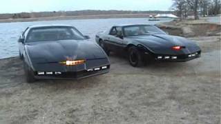KNIGHT RIDER CARS II - KITT VS KARR - again