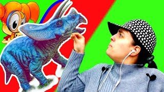 БолтушкА ВеселушкА ОЧЕНЬ Смелая в МИРЕ Динозавров! #89 ИГРЫ и Прохождения для ДЕТЕЙ