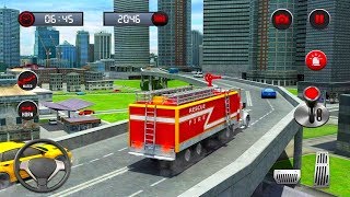 Rescue Fire Truck Simulator | Driving School 2018: Free Games Android
