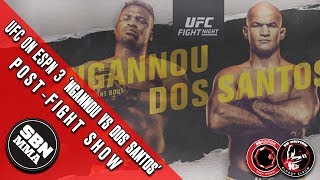 UFC on ESPN 3 Francis 'The Predator' Ngannou vs Junior 'Cigano' dos Santos Post-Fight Show
