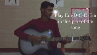 Teri Ankhon ke Jhalak Guitar lesson