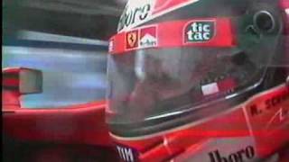Michael Schumacher onboard, 2000 Belgian Grand Prix