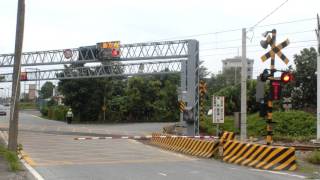 台鐵307次DR3000型自強號通過(南昌村平交道)