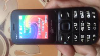 micromax x1800 restore setting