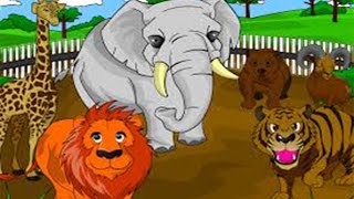 Learn About The Animals - Zoo Animals - Animal Video for Toddlers - Names of Animals