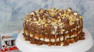 Kinder Choco Fresh Torte - Haselnuss Torte