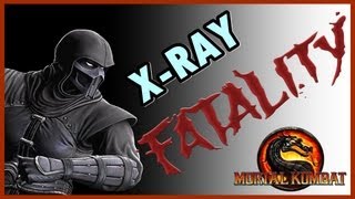 Mortal Kombat 9 Komplete Edition ( PS3 ) : Noob Saibot  ( Fatalities + X-RAY )