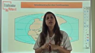 Movimento Interno da Terra; Pangeia; Laurásia e Gondwana